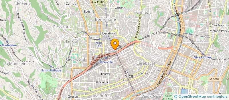 localisation de l'entreprise AZUR GESTION CONSEIL 06  NICE