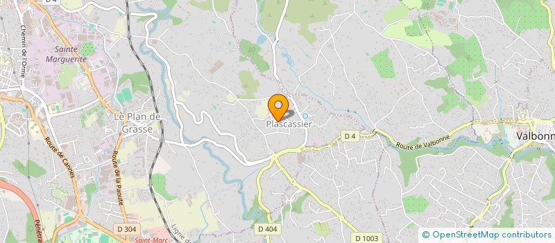 localisation de l'entreprise AZUR GOLF IMMOBILIER à GRASSE
