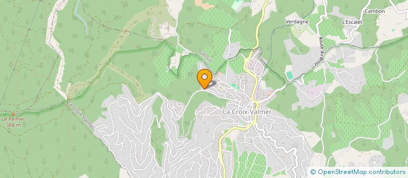 localisation de l'entreprise AZUR GOLFE SERVICES à LA CROIX-VALMER