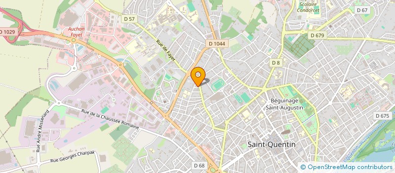 localisation de l'entreprise AZUR HOME à SAINT-QUENTIN