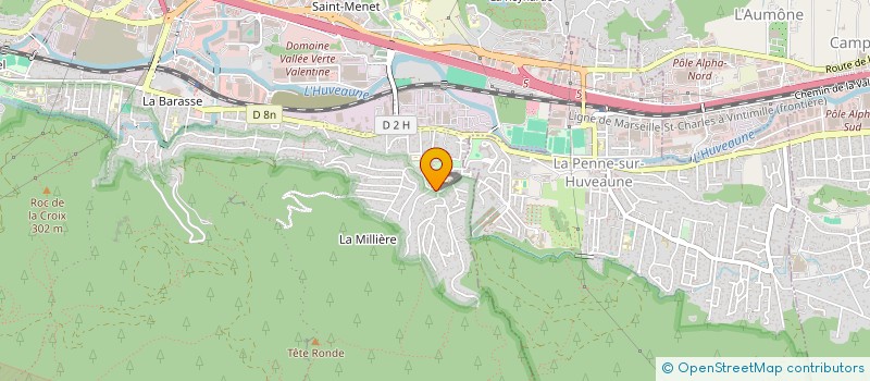 localisation de l'entreprise AZUR'HOME CONCIERGERIE à MARSEILLE
