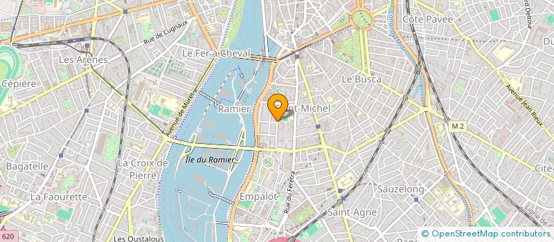 localisation de l'entreprise AZUR IMMO à TOULOUSE