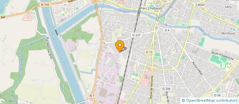 localisation de l'entreprise AZUR IMMOBILIER  MONTELIMAR