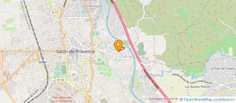 localisation de l'entreprise AZUR INVEST  SALON-DE-PROVENCE