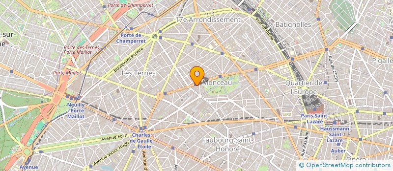 localisation de l'entreprise AZUR INVEST  PARIS