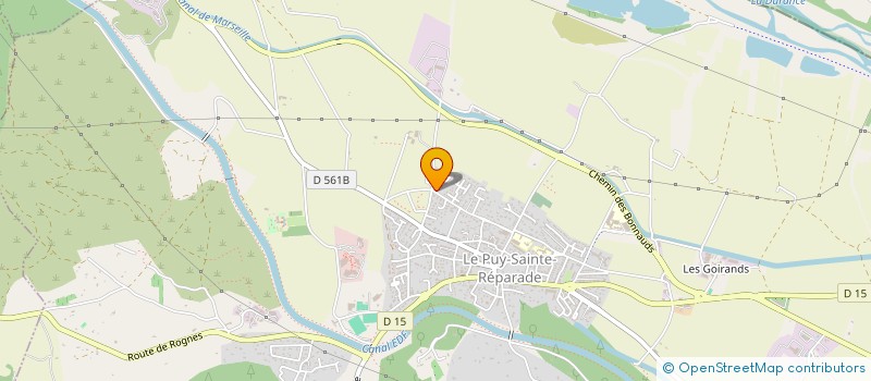 localisation de l'entreprise AZUR INVESTISSEMENT  MEYRARGUES