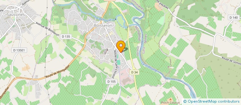 localisation de l'entreprise AZUR ISOLATION RENOVATION  BOISSERON