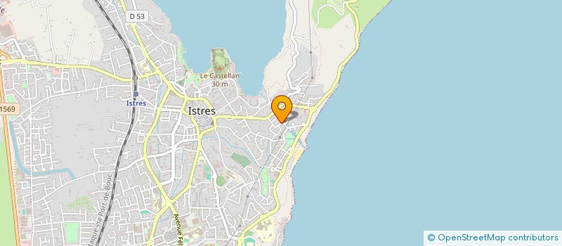 localisation de l'entreprise AZUR ISOTOPES  ISTRES