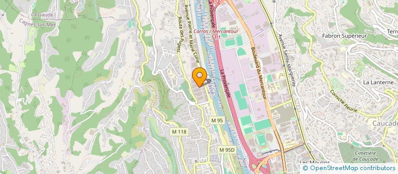 localisation de l'entreprise AZUR LIMOUSINE SYSTEM à SAINT LAURENT DU VAR
