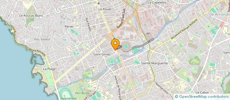 localisation de l'entreprise AZUR LINE à MARSEILLE