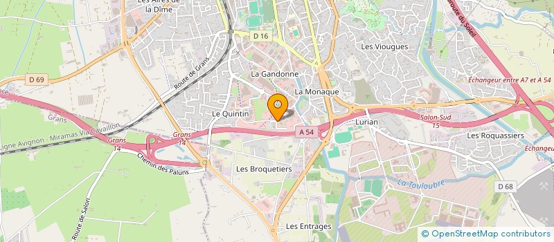 localisation de l'entreprise AZUR LINE  SALON-DE-PROVENCE