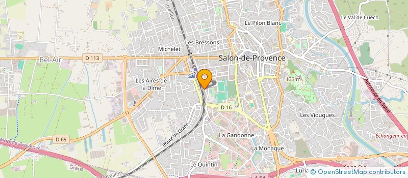 localisation de l'entreprise AZUR LINK  LE BLANC-MESNIL