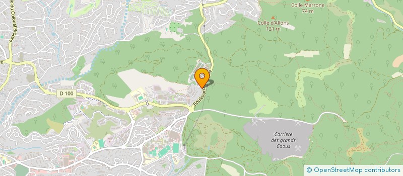 localisation de l'entreprise AZUR LUXURY CONCIERGERIE  SAINT-RAPHAEL