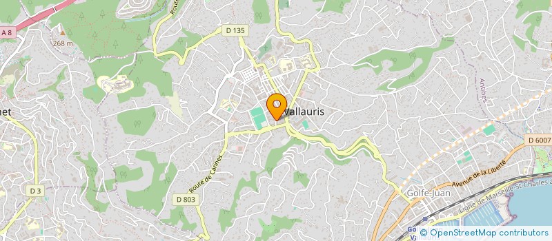 localisation de l'entreprise AZUR MACHINES A BOIS à ANTIBES