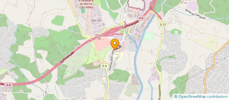 localisation de l'entreprise AZUR MAINTENANCE  FREJUS