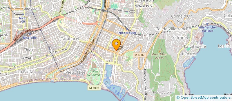 localisation de l'entreprise AZUR MARKET  NICE