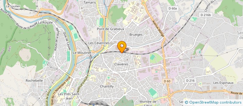 localisation de l'entreprise AZUR MATERIEL à ALES