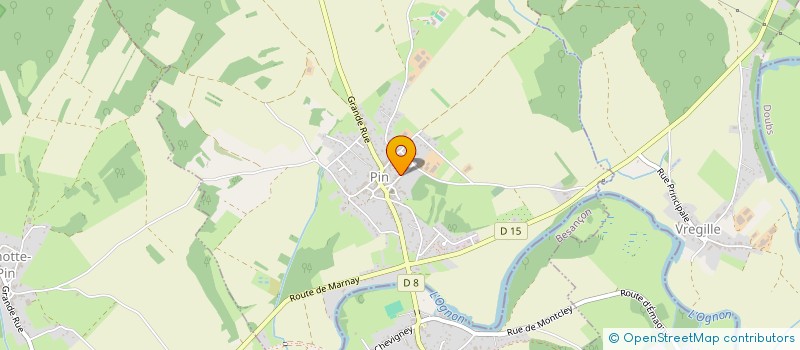 localisation de l'entreprise AZUR MER  PIN