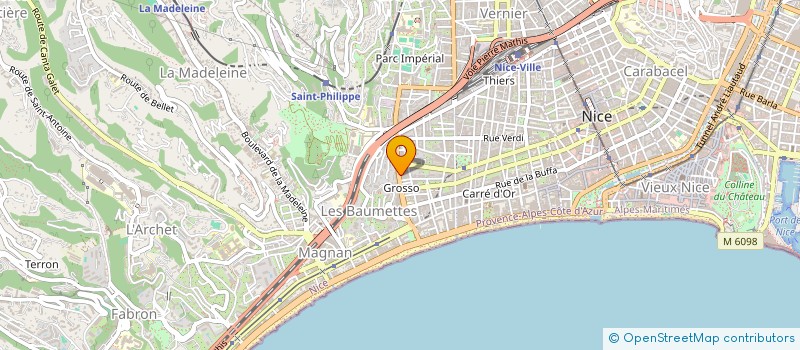 localisation de l'entreprise AZUR MOBILE DENTAIRE à NICE