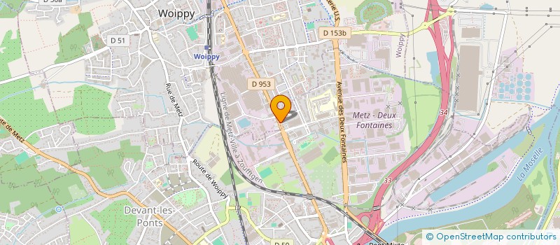 localisation de l'entreprise AZUR MOTORS  METZ