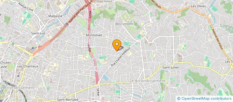 localisation de l'entreprise AZUR MULTI SERVICES  MARSEILLE