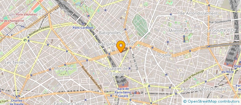 localisation de l'entreprise AZUR NETTOYAGE à PARIS