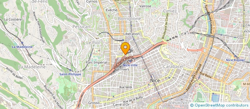 localisation de l'entreprise AZUR ORIENTAL  NICE