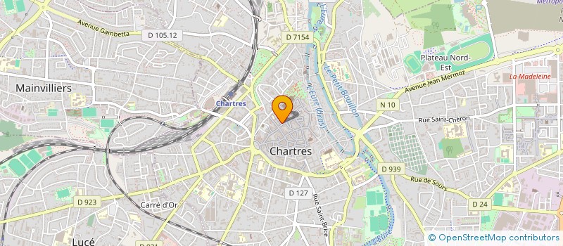 localisation de l'entreprise AZUR PATRIMOINE à CHARTRES