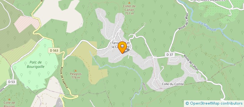 localisation de l'entreprise AZUR PISCINES SERVICES  MONS