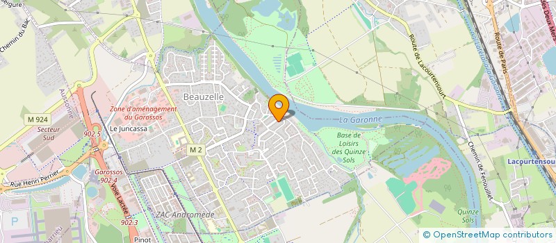 localisation de l'entreprise AZUR PLACK 31  BEAUZELLE