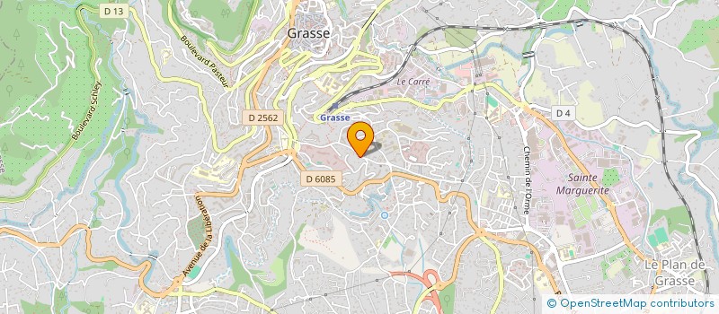 localisation de l'entreprise AZUR PLATRERIE SARL  GRASSE