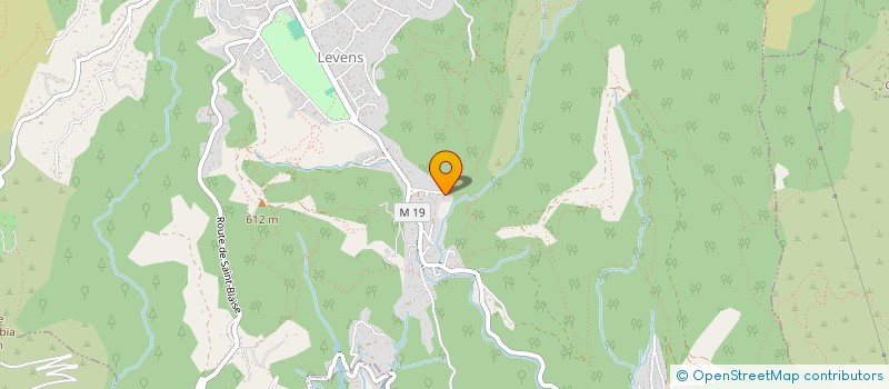 localisation de l'entreprise AZUR PLOMBERIE  LEVENS