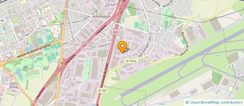 localisation de l'entreprise AZUR PRESSE à WISSOUS