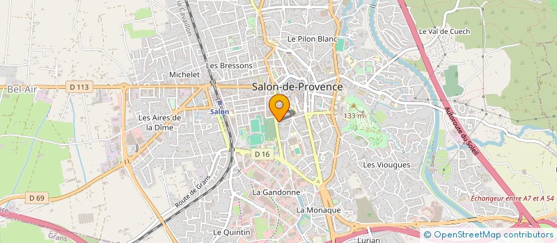 localisation de l'entreprise AZUR PRESTATION à SALON-DE-PROVENCE