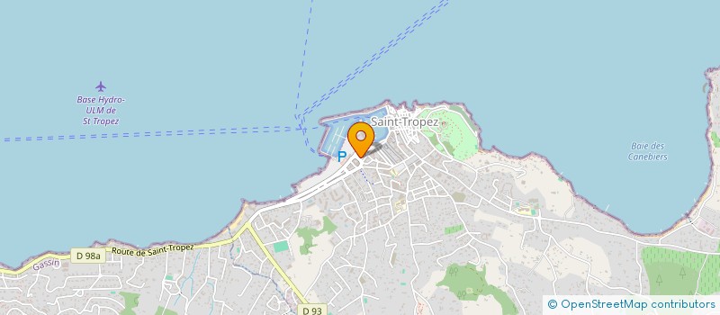 localisation de l'entreprise AZUR PRESTIGE IMMOBILIER API à SAINT-TROPEZ