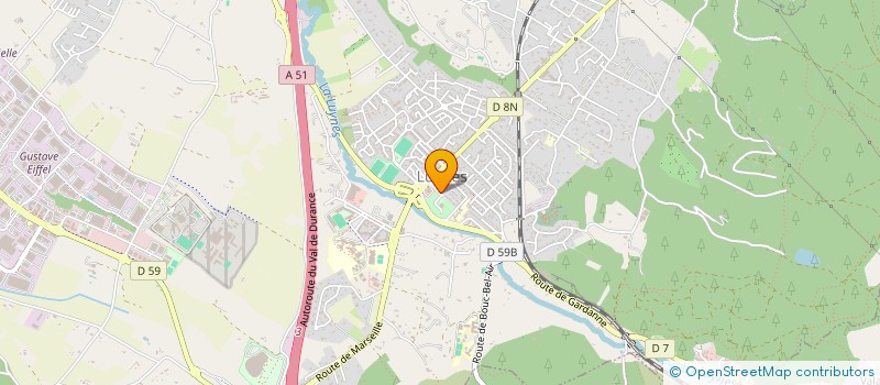localisation de l'entreprise AZUR PRO TECH à AIX EN PROVENCE