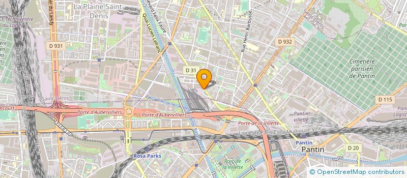 localisation de l'entreprise AZUR PRODUCTION à COURBEVOIE
