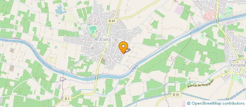 localisation de l'entreprise AZUR PRODUCTIONS  CLAIRA