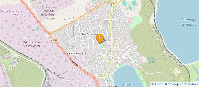 localisation de l'entreprise AZUR PROPRETE HYGIENE ET SERVICES  FOS-SUR-MER