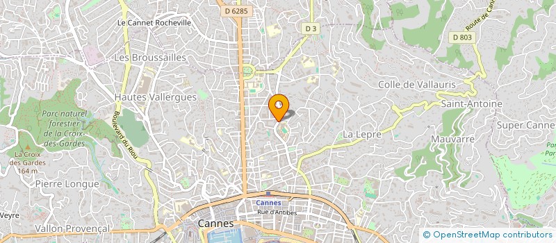localisation de l'entreprise AZUR REAL ESTATE MAINTENANCE à CANNES