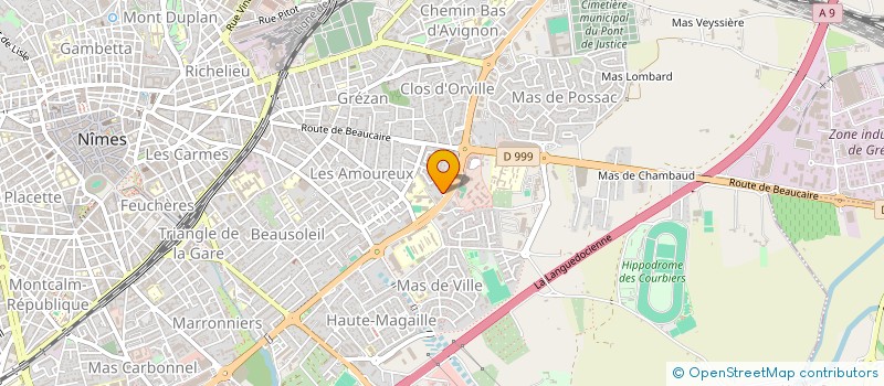 localisation de l'entreprise AZUR REALISATION  NIMES