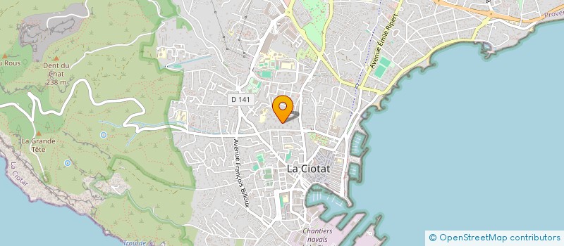 localisation de l'entreprise AZUR RENOV ML à LA CIOTAT