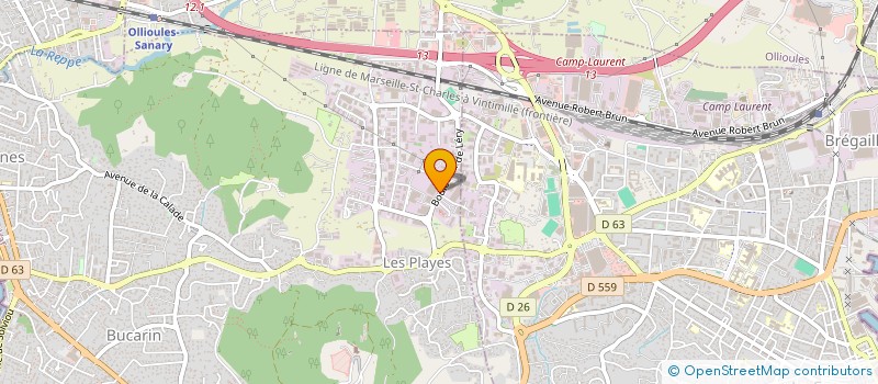 localisation de l'entreprise AZUR SERVICE RESEAUX à SIX-FOURS-LES-PLAGES