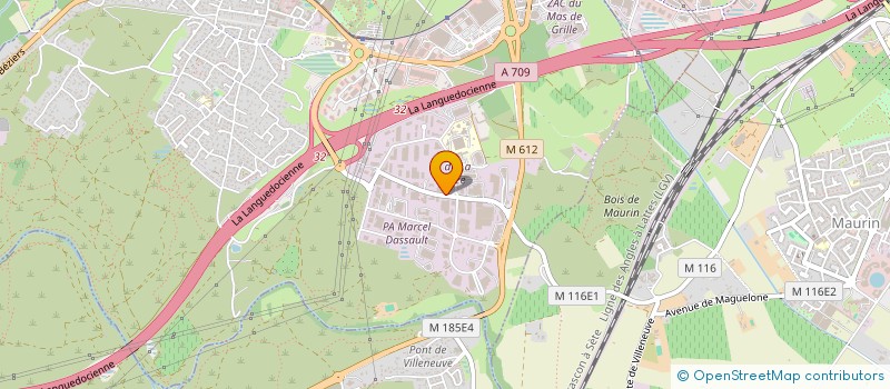 localisation de l'entreprise AZUR SERVICES  SAINT-JEAN-DE-VEDAS