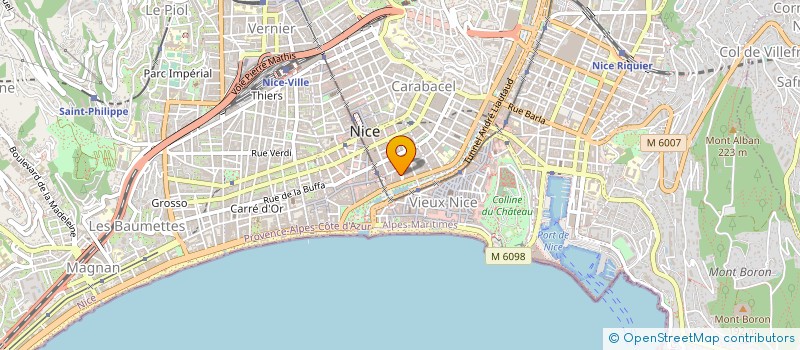 localisation de l'entreprise AZUR SPORT ORGANISATION  NICE