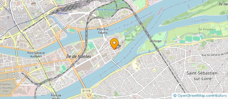 localisation de l'entreprise AZUR SUD CHAUFFAGE à NANTES