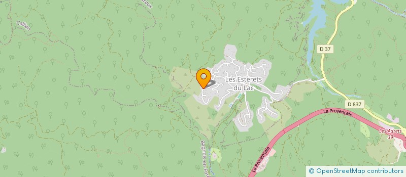 localisation de l'entreprise AZUR TEAM EVENTS  MONTAUROUX