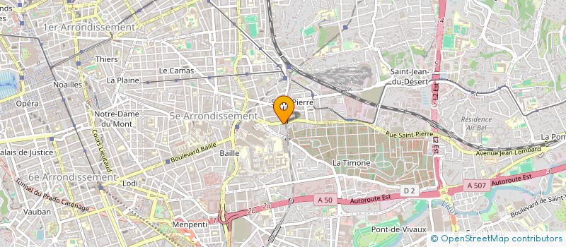 localisation de l'entreprise AZUR TECH&ELEC SERVICES à MARSEILLE