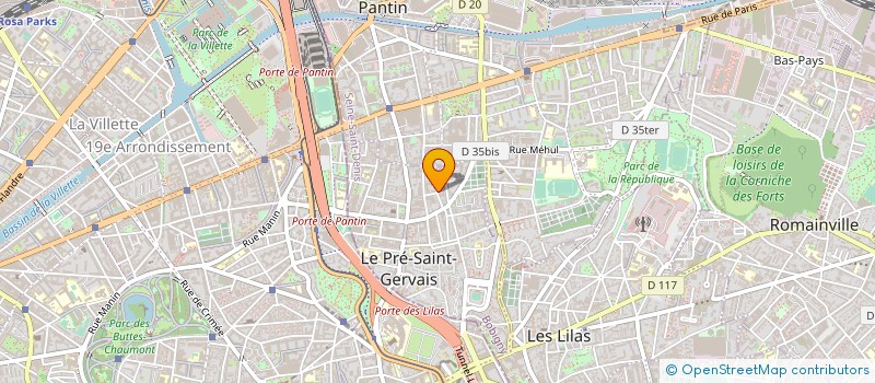 localisation de l'entreprise AZUR-TESTS  LE PRE-SAINT-GERVAIS