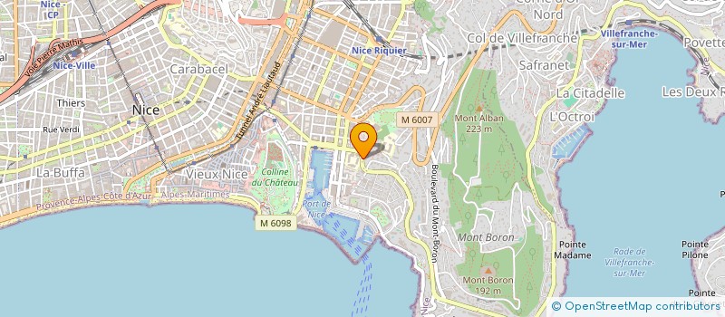 localisation de l'entreprise AZUR TOP CLIM  NICE